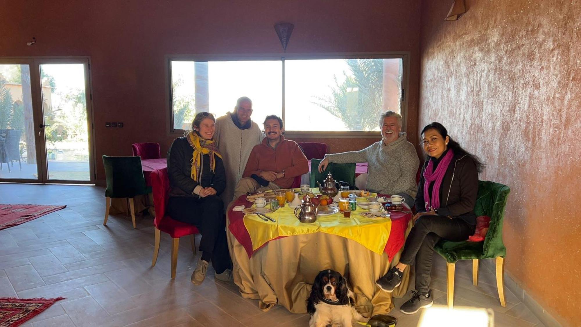 Auberge Famille Benmoro Skoura Exteriör bild