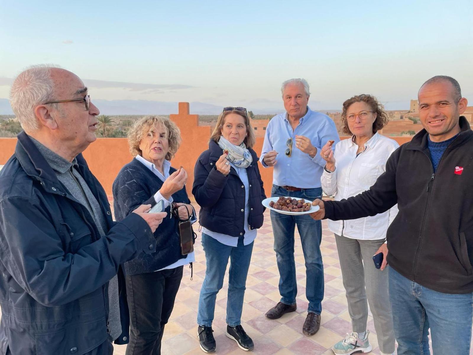 Auberge Famille Benmoro Skoura Exteriör bild